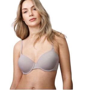 WonderBra NWOT E1550 EcoPure Side & Back Smoothing Underwire Bra Size D38